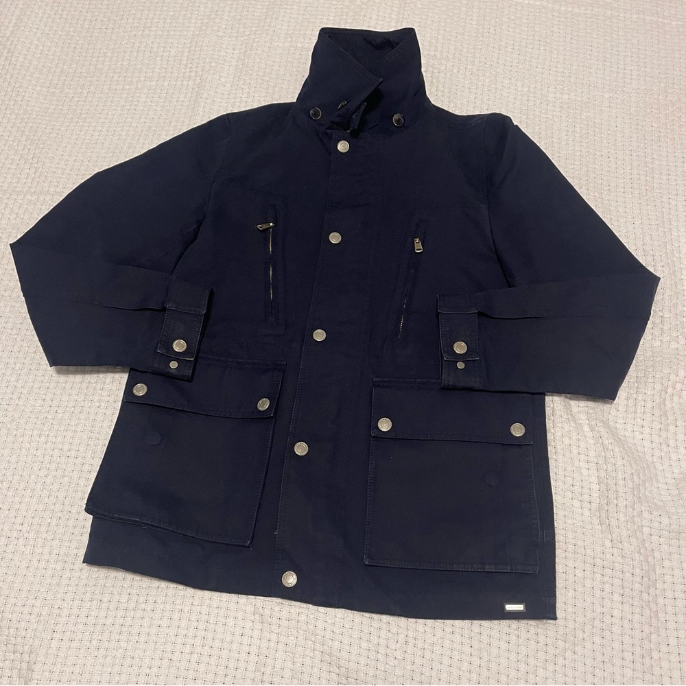 Mango RARE Men's Jacket in Navy Blue Colorway EU S/- US XS  Excellent Condition